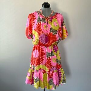 BRAND NEW Trina Turk Mini Floral Dress in Medium (New with Tags, $378)